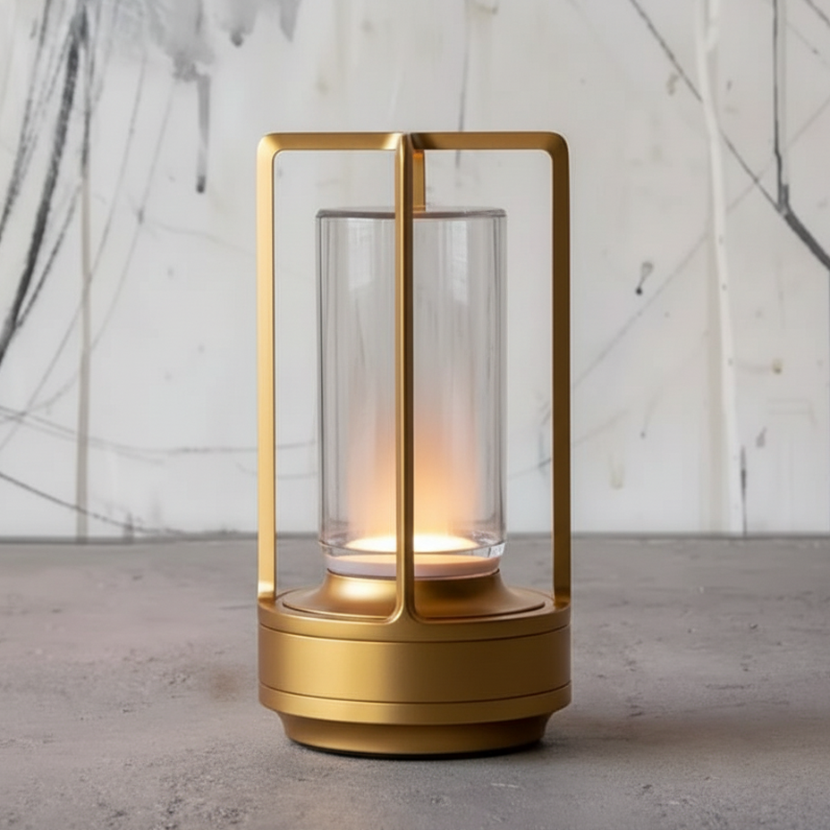 Hotaru – Japanese Table Lamp, Japandi Style Cordless LED Lantern Design