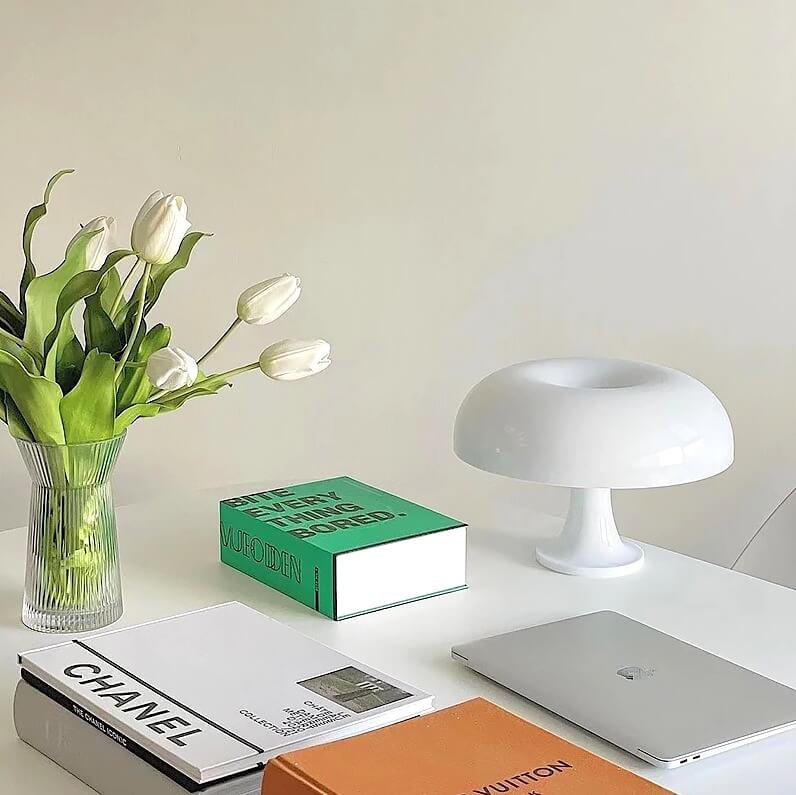Kinoko – Japandi Style Table Lamp, Minimalist Mushroom Design