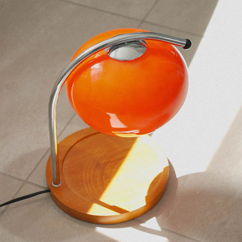 Yuhi – Japandi Style Candle Warmer, Vintage Glass Table Lamp with Dimmer