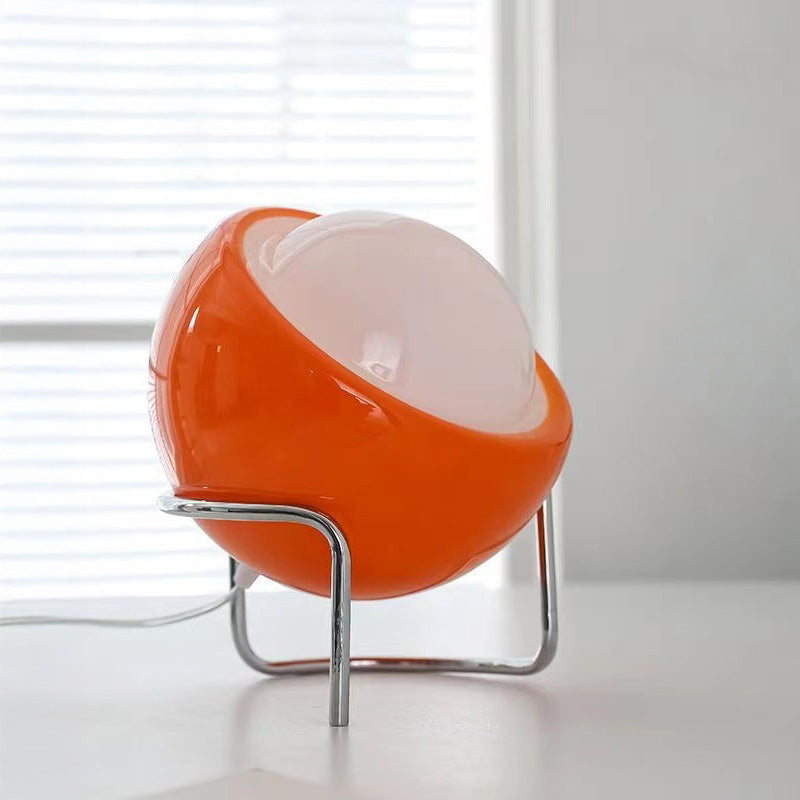 Taiyo – Japandi Style Glass Table Lamp, Bauhaus Orb Design