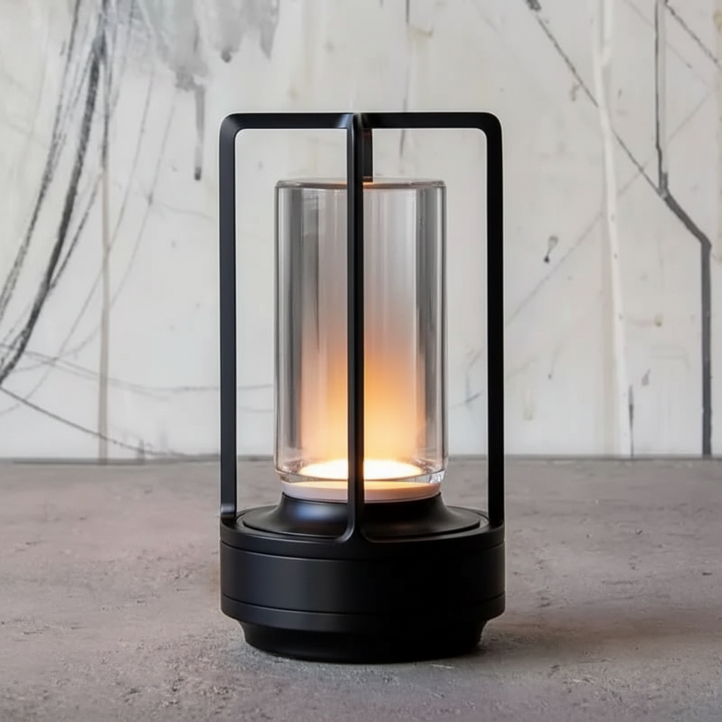 Hotaru – Japanese Table Lamp, Japandi Style Cordless LED Lantern Design
