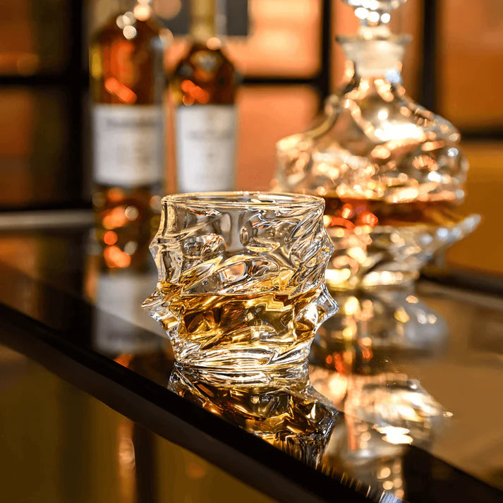 Yuragi – Authentic Japanese Whiskey Glass, Premium Grade Hand-Cut Crystal