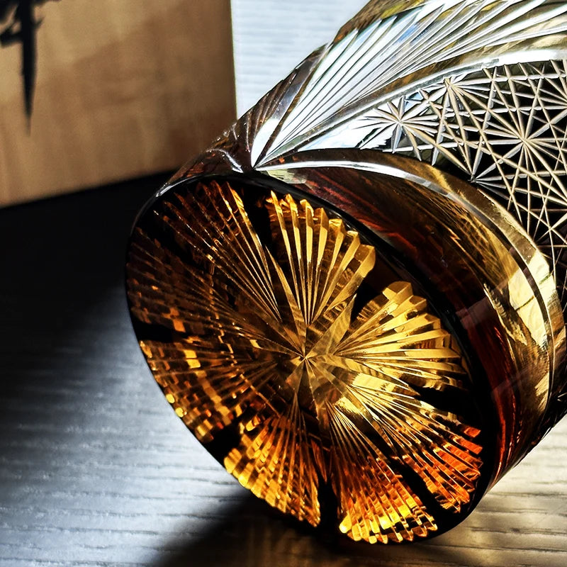 Shinra – Japanese Whiskey Glass, Hand-Cut Edo Kiriko Crystal