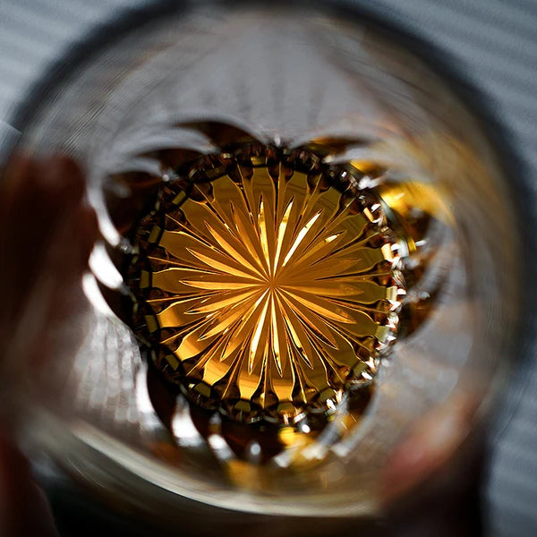 Mizuki – Edo Kiriko Whiskey Glass, Traditional Japanese Crystal Design