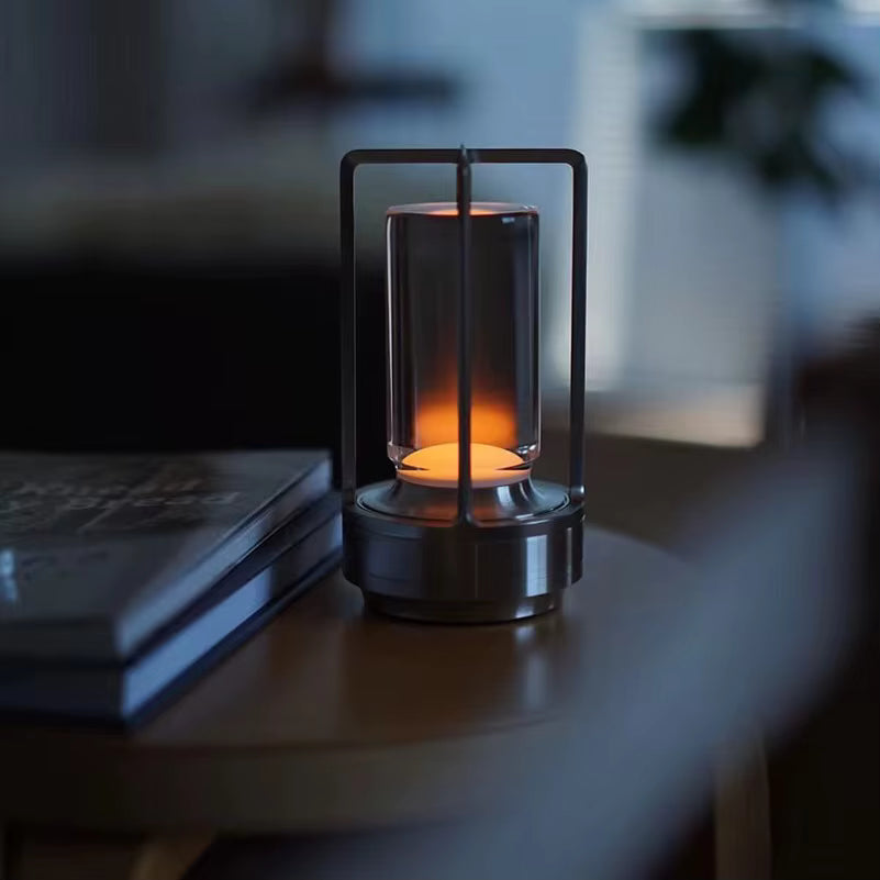 Hotaru – Japanese Table Lamp, Japandi Style Cordless LED Lantern Design