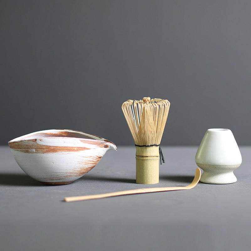 Kiyomi – Authentic Japanese Matcha Set, 4-Piece Traditional Tea Ceremony Kit
