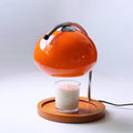 Yuhi – Japandi Style Candle Warmer, Vintage Glass Table Lamp with Dimmer